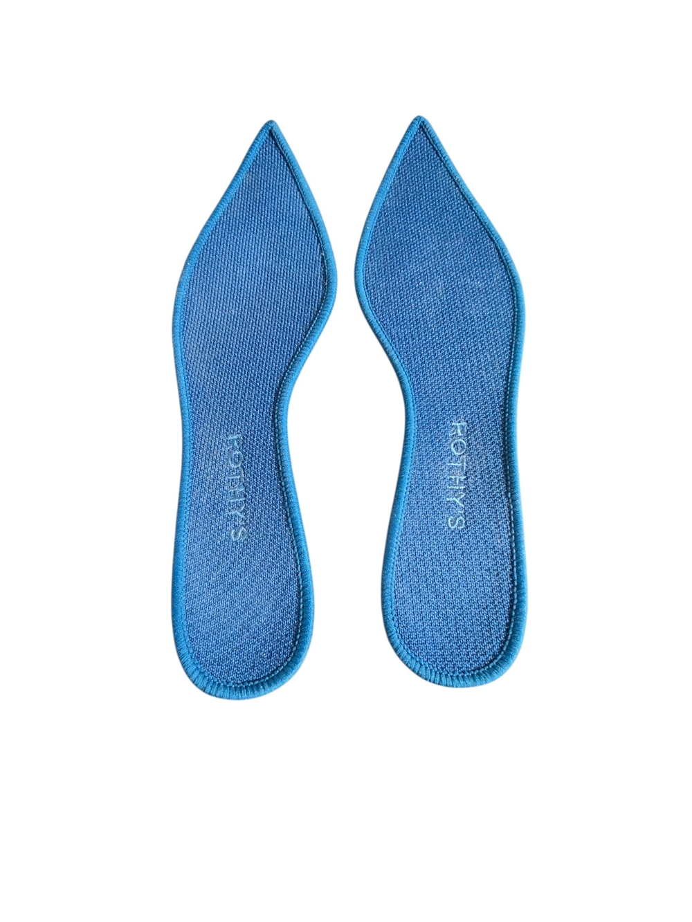 Rothy's Women's The Point Pointed Blue Knit Flats Size 10 - Picture 4 of 10